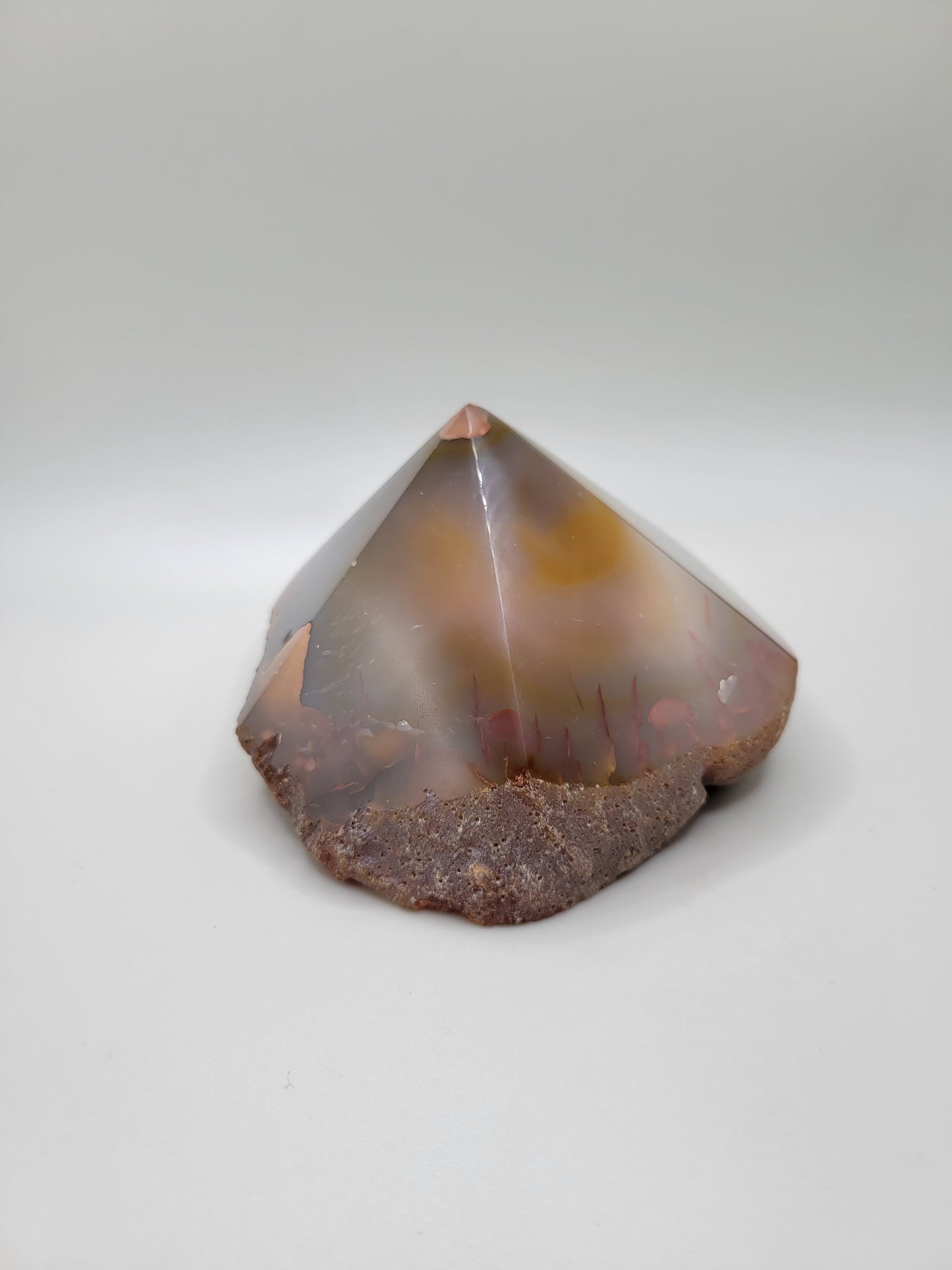 Agate Top Polished Point