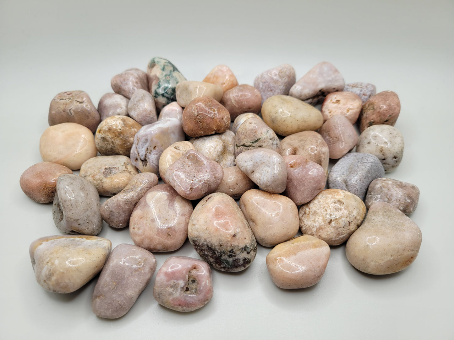 Pink Amethyst Tumbles