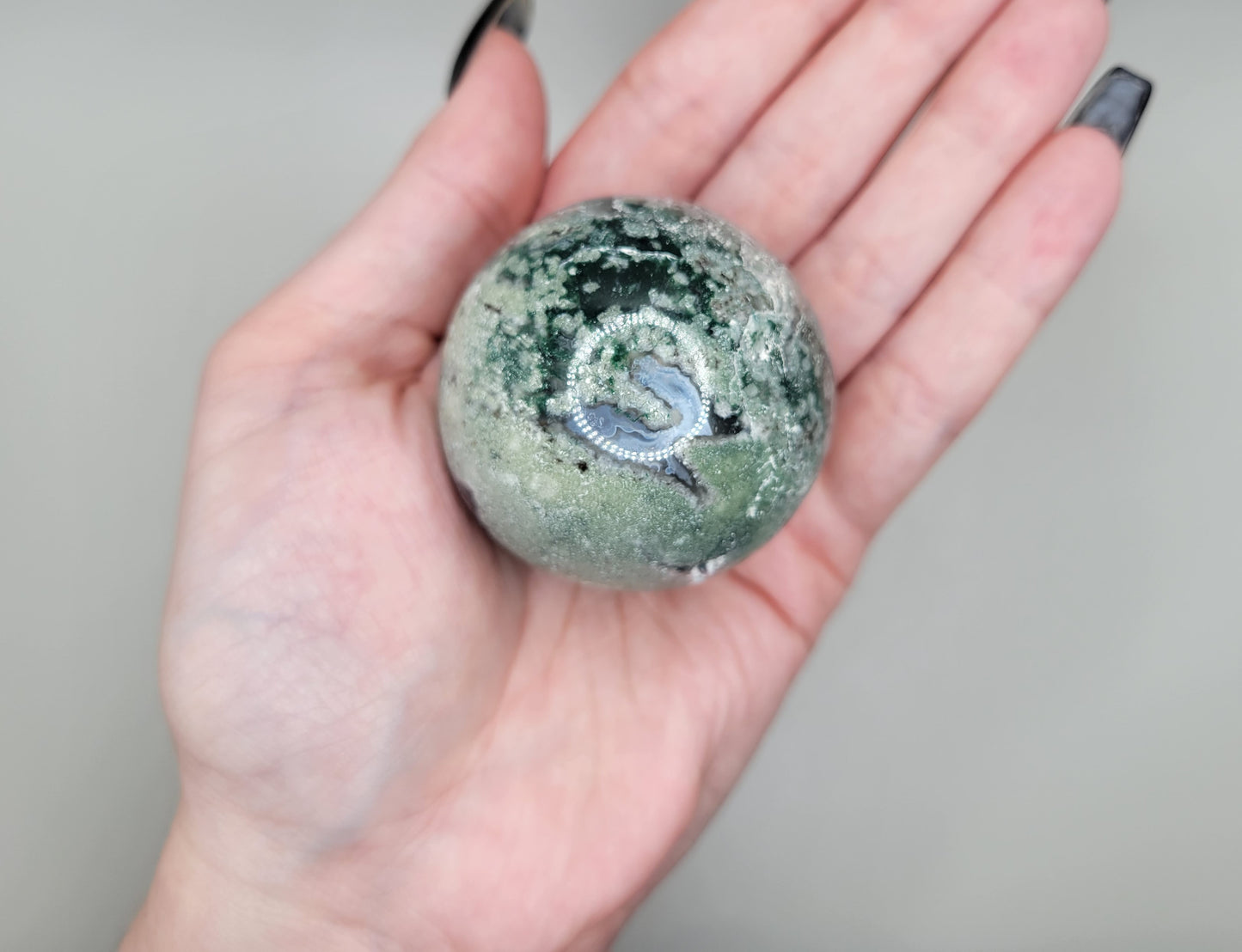 Moss Agate Sphere