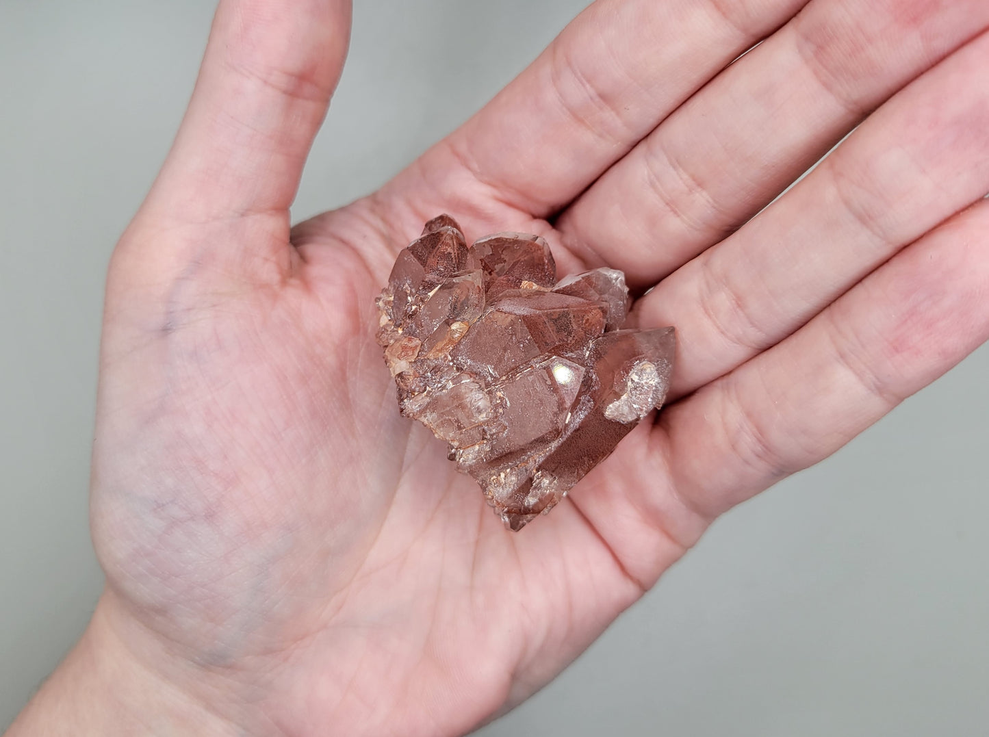 Red Quartz Mini Cluster