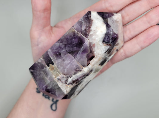 Chevron Amethyst Tower